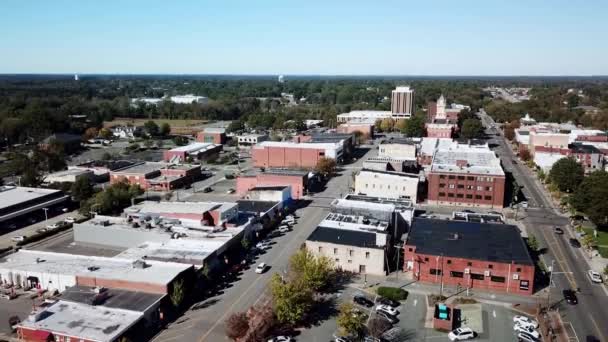 High Aerial Monroe Monroe North Carolina — Stock video