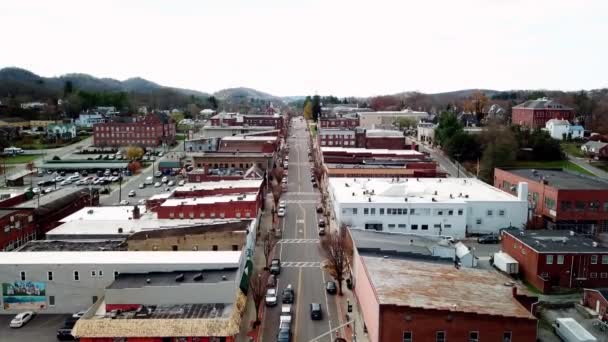 Marion Virginia Marion Marion Downtown — Stock video