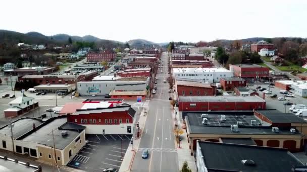 Marion Virginia Marion Virginia Smyth County Virginia Aerial — Stock video