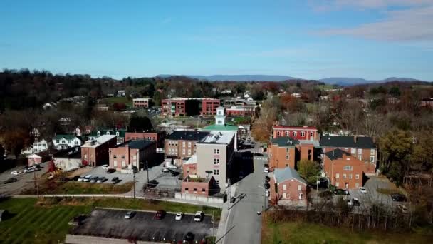 Abingdon Virginia Aerial — Stock video