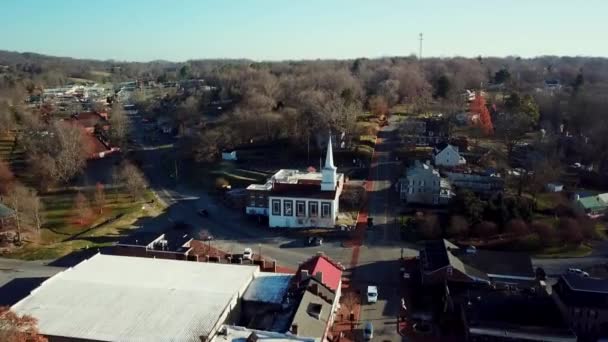 Historiska Jonesborough Tennessee — Stockvideo