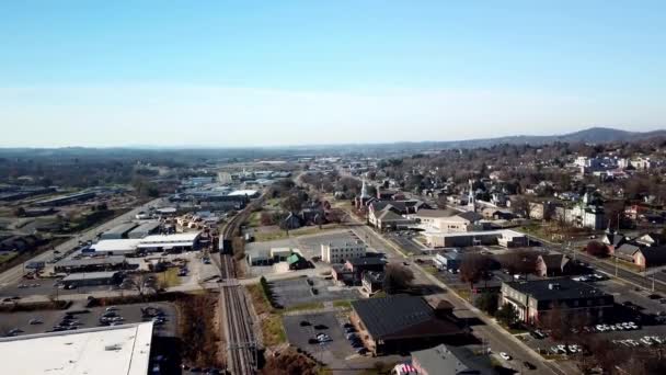 Hoog Boven Morristown Tennessee — Stockvideo