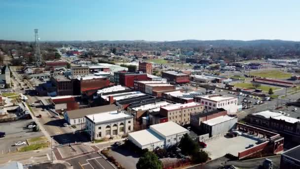 Aerial High Morristown Tennessee Morristown Morristown Tenn — стокове відео