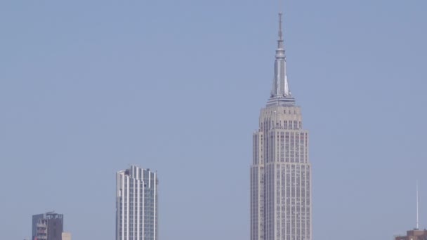 Cima Dell Empire State Building Manhattan New York — Video Stock