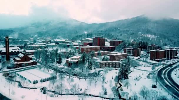 Appalachian State University Boone Boone Carolina Norte — Vídeo de Stock