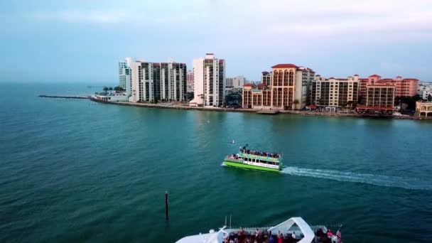 Croisière Bateau Clearwater Beach Floride Clearwater Floride — Video