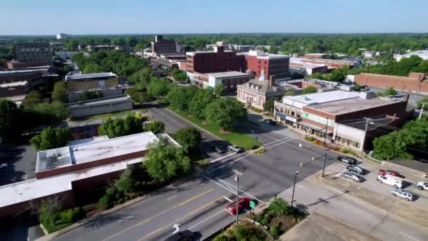 Greenwood Aerials Greenwood South Carolina — стокове відео