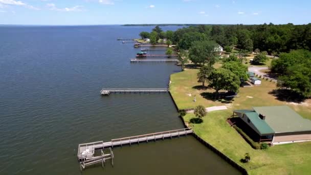 Real Estate Banks Lake Marion Lake Marion South Carolina — Stock video