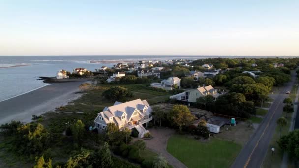 Sullivan Island Real Estate Sullivan Island South Carolina Dekat Charleston — Stok Video