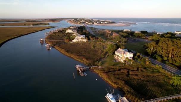 Sullivan Island Und Isle Palms Immobilien South Carolina — Stockvideo