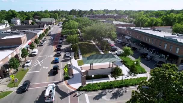 Summerville Summerville Carolina Del Sur Aerial Pullout — Vídeo de stock