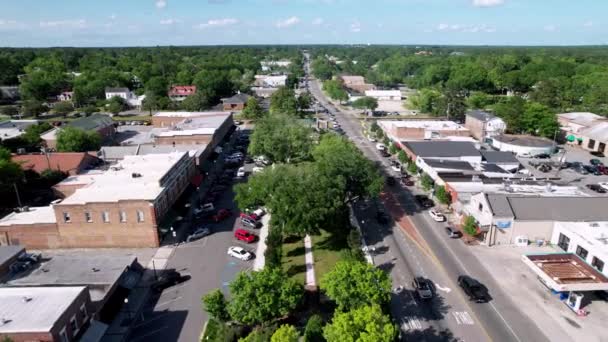 Summerville Summerville South Carolina High Aerial Fast Push Charleston South — Stock Video