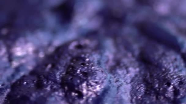 Macro Tir Teinture Liquide Pendant Teinture Des Vêtements Processus Fabrication — Video