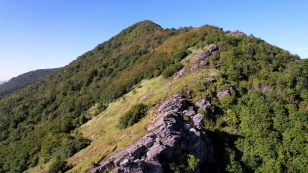 공중펄럭이는 Snake Mountain Snake Mountain North Carolina Boone Blow Rock — 비디오