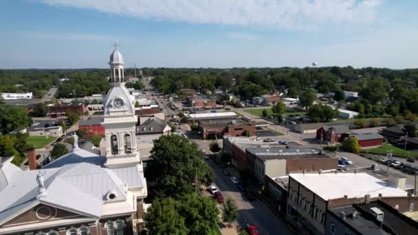 Antena Juzgado Nicholasville Kentucky — Vídeos de Stock