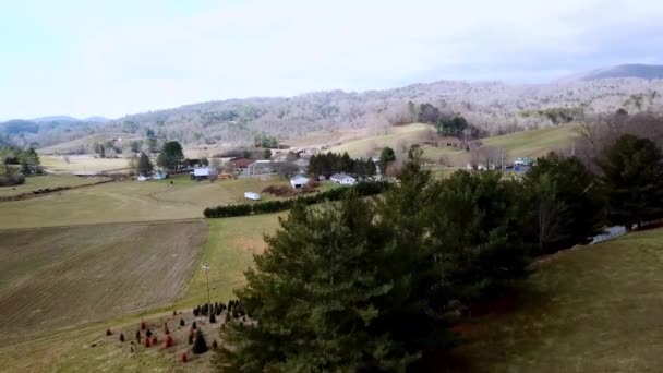 Revelação Aérea Bethel Carolina Norte — Vídeo de Stock