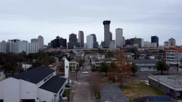 New Orleans Verenigde Staten Skyline — Stockvideo