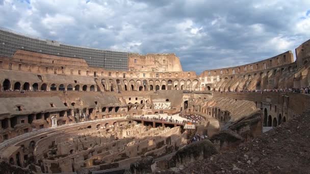 Time Lapse One New Wonders World Colisée Rome — Video