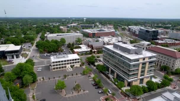 Empresas Durham Carolina Norte Escritórios Corporativos — Vídeo de Stock