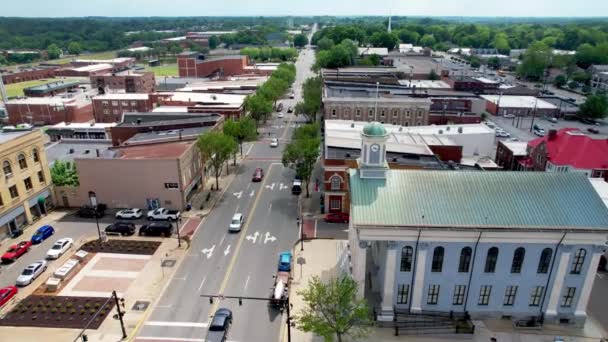 Lexington Severní Karolína Letectvo Okresního Soudu Davidsonu — Stock video