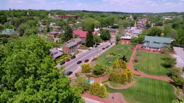 Abingdon Virginia Impulso Aéreo — Vídeo de Stock