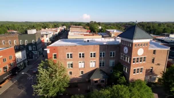 Befestigung Luftig North Carolina Antenne Neigbar Luftig — Stockvideo