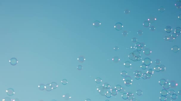 Bulles Soufflantes Dans Ciel — Video