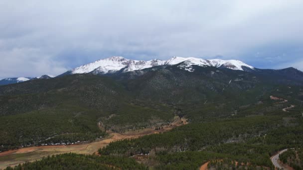 Montaña Rocosa Colorado Springs — Vídeos de Stock