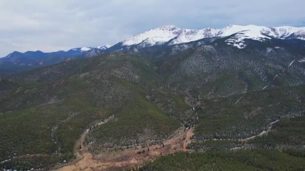 Montagnes Rocheuses Colorado Printemps — Video