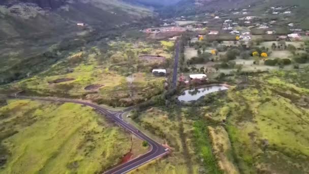 Filmati Droni Delle Hawaii Oahu Full — Video Stock