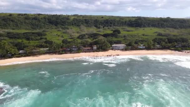 Drone Beelden Van Hawaï Oahu Volledig — Stockvideo