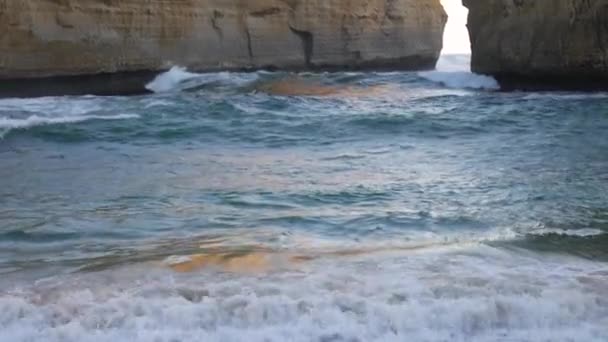 Cámara Lenta Las Olas Playa Más Hermosa Australia Loch Playa — Vídeos de Stock