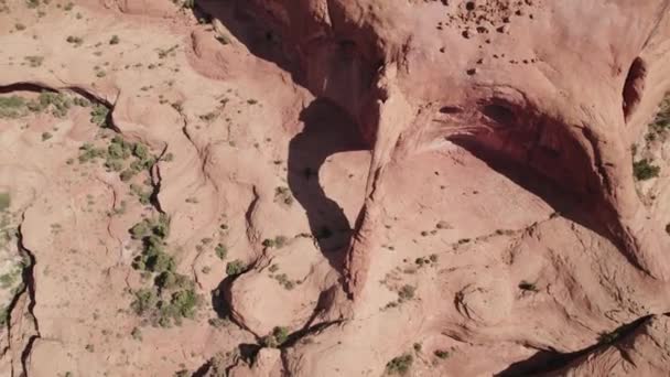 Dron Aerial Corona Arch Moab Spojené Státy — Stock video