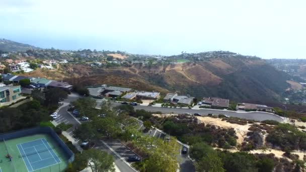 Aerial View Top World Park Laguna Heights Laguna Beach Usa — Stock Video