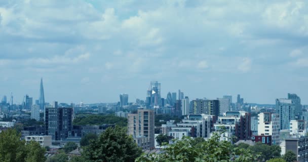 Vedere Panoramică Londrei Centrale Marea Britanie Cinematic Britain — Videoclip de stoc