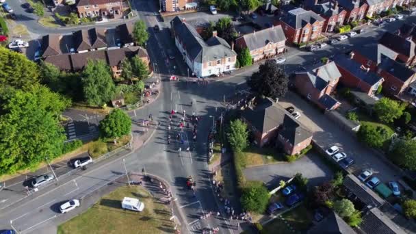 Rotate Shot Romsey Carnival — Stock Video