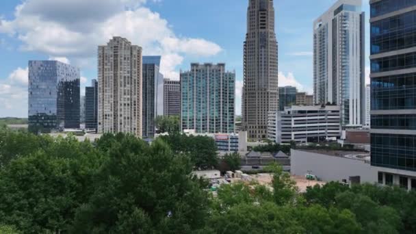 Veduta Aerea Della Zona Lenox Mall Vicino Atlanta Georgia — Video Stock