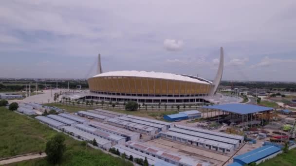 Morodok Techo National Stadium Près Phnom Penh Grand Design Architectural — Video