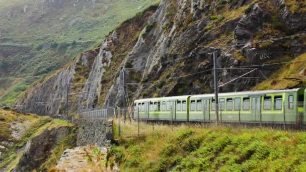 Dart Dublín Atraviesa Las Montañas Bray Una Ruta Impresionante Para — Vídeo de stock