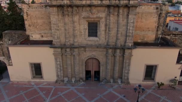Exterior Parroquia Del Sagrario Catholic Church Ciudad Guzman Jalisco Mexico — Stock Video