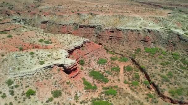 Roswell New Mexico Mini Kanyonu — Stok video