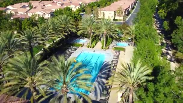 Resort Style Pools Recreational Amenities Stonegate Village Highly Sought Neighborhood — Stock Video