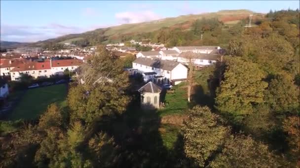 著名的拉格斯小镇座落在苏格兰西海岸 也受到游客的欢迎 — 图库视频影像
