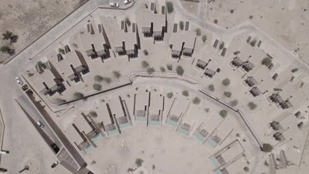 Luftaufnahme Von Oben Nach Unten Von Einem Wunderschönen Beresheet Hotel — Stockvideo