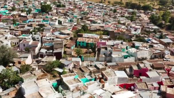 Flygdrönare Utsikt Över Harar Old City Östra Etiopien — Stockvideo