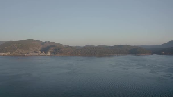 Panorámás Kilátás Arrabida Strandok Portugáliában — Stock videók