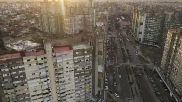 Barrio General Savio Mahallesinde Ortaya Çıkan Orta Sınıf Buenos Aires — Stok video