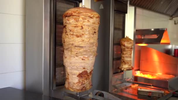 Restaurante Kebab Skiathos Grecia — Vídeos de Stock