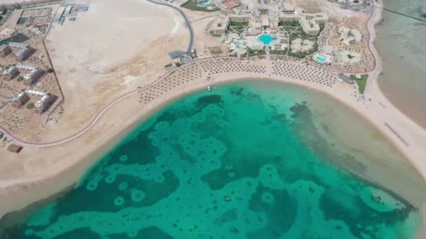 Révélation Aérienne Drone Shot Somabay Red Sea — Video
