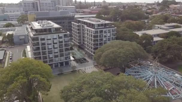 Sydney Keleti Külvárosában Játszótérrel Fejlett Területek 2020 — Stock videók